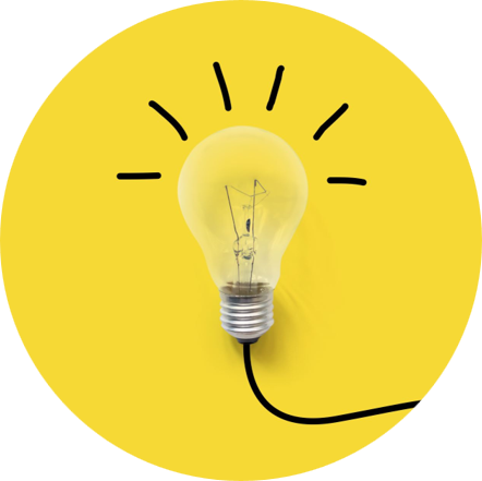 Image of a light bulb.